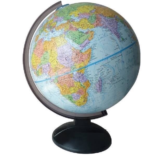 Globo terráqueo tradicional con base de plástico 30cm (replogle)
