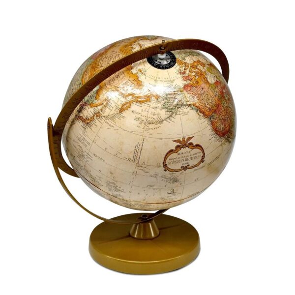 Globo terráqueo rotación y traslación sepia con base y eje de metal 30cm (replogle) - Imagen 3