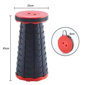 Pisos retráctiles plegables (rojo)
