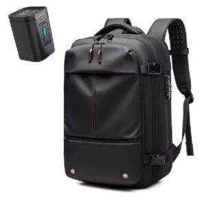 Mochila de compresión al vació + compresor de aire (negra)