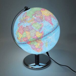Globo Terráqueo LED de 20 cm diámetro
